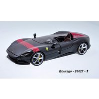 Bburago 1:24 Ferrari Monza SP1 (black) - code Bburago 26027, modely aut