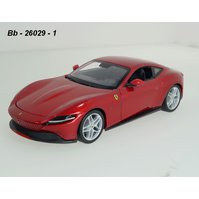 Bburago 1:24 Ferrari Roma 2019 (red) - code Bburago 26029, modely aut