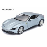 Bburago 1:24 Ferrari Roma 2019 (silver) - code Bburago 26029, modely aut