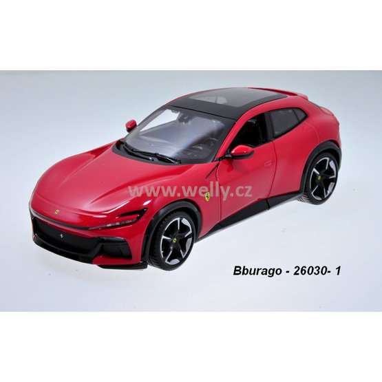 Bburago 1:24 Ferrari Purosangue (red) - code Bburago 26030, model
