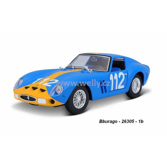 Bburago 1:24 Ferrari 250 GTO (blue) - code Bburago 26305, modely
