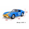 Bburago 1:24 Ferrari 250 GTO (blue) - code Bburago 26305, model