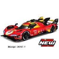 Bburago 1:24 Ferrari 499P LeMans 2024 (No.50) - code Bburago 26312, modely aut
