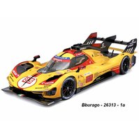 Bburago 1:24 Ferrari 499P LMH LeMans 2024 (No.83 Kubica) - code Bburago 26313, modely aut