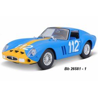 Bburago 1:24 KIT Ferrari 250 GTO (No.112 blue) - code Bburago 26581, modely aut Bburago 1:24 KIT Ferrari 250 GTO (No.112 blue) - code Bburago 26581, modely aut