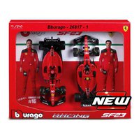 Bburago 1:24 F1 Ferrari 2 car set 2023 code Bburago 26817, nekatalogová položka