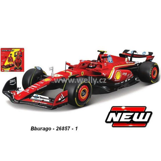 Bburago 1:24 KIT F1 Ferrari SF24 (No.55) Sainz 2024  - code Bburago 26852,