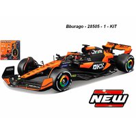 Bburago 1:24 KIT F1 McLaren MCL38 (No.81) Piastri 2024 - code Bburago 28505, modely aut