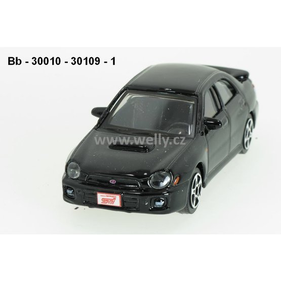 Bburago 1:43 Subaru Impreza (black), code Bburago 30109