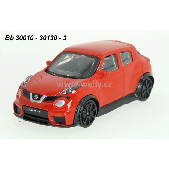 Bburago 1:43 Nissan Juke (red), code Bburago 30136