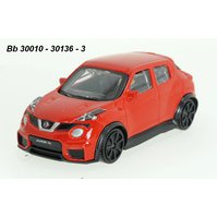 Bburago 1:43 Nissan Juke (red), code Bburago 30136, modely aut