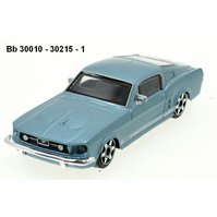 Bburago 1:43 Ford Mustang GT (met.blue), code Bburago 30215, modely aut