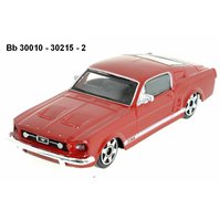 Bburago 1:43 Ford Mustang GT (red), code Bburago 30215, modely aut
