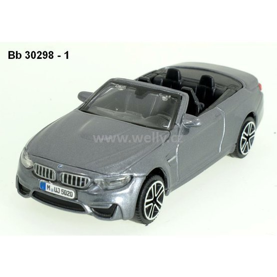 Bburago 1:43  BMW M4 Cabriolet 2014 (grey), code Bburago 30298