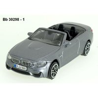 Bburago 1:43  BMW M4 Cabriolet 2014 (met.grey), code Bburago 30298, modely aut
