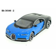 Bburago 1:43 Bugatti Chiron (blue), code Bburago 30348, ukončena výroba