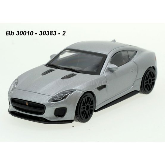 Bburago 1:43 Jaguar F Type R (silver), code Bburago 30383