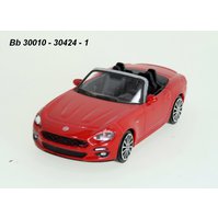 Bburago 1:43 Fiat 123 Spider (red), code Bburago 30424, modely aut