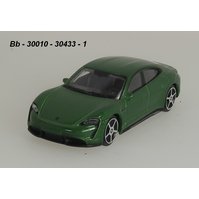 Bburago 1:43 Porsche Taycan 2018 (green) - code Bburago 30433