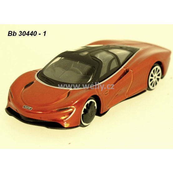 Bburago 1:43 McLaren Speedtail (orange), code Bburago 30400