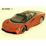 Bburago 1:43 McLaren Speedtail (orange), code Bburago 30400, ukončena výroba