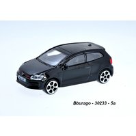 Bburago 1:43 Volkswagen Polo GTI Mark 5 (black), code Bburago 30233, nekatalogová položka