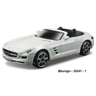Bburago 1:43 Mercedes-Benz SLS AMG Cabrio (white), code Bburago 30241, modely au