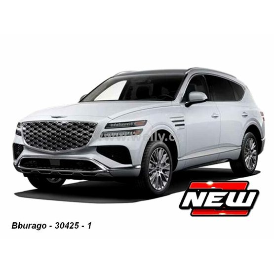 Bburago 1:43 Genesis GV80 2025 (white) - code Bburago 30425