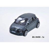 Bburago 1:43 Fiat 500 La Prima cabrio 2021 (met. grey) - code Bburago 30456, modely aut