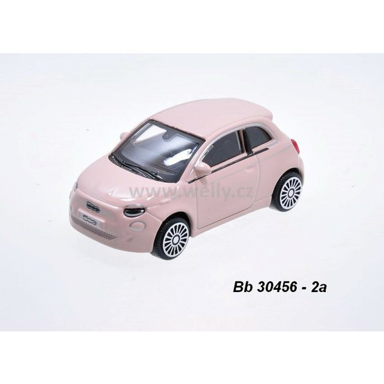1:43 Fiat 500e 2021 (pink) - code Bburago 30456, nekatalogová položka
