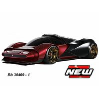 Bburago 1:43 Anta Sportiva 2024 (red) - code Bburago 30469