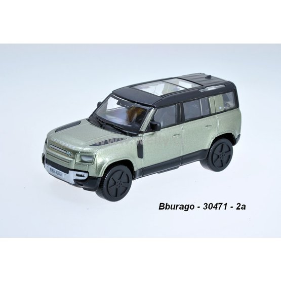 Bburago 1:43 Land Rover Defender 110 (green) - code Bburago 30471, modely aut