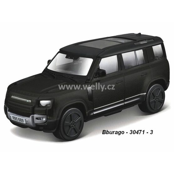 Bburago 1:43 Land Rover Defender 110 (black) - code Bburago 30471, modely aut