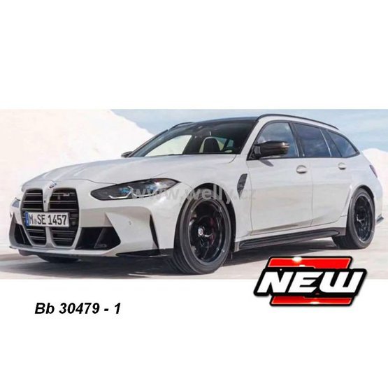 Bburago 1:43 BMW M3 Touring 2023 (white) - code Bburago 30479