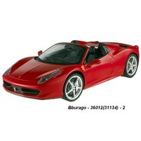 Bburago 1:43 Ferrari 458 Spider (red) - code Bburago 36100, modely