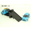 Car Hauler + Renault Clio (blue) - code Bburago 31401