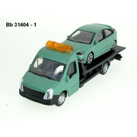Car Hauler + Ford Focus ST (green) - code Bburago 31404