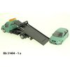 Bburago 1:43 Car Hauler + Ford Focus ST (green) - code Bburago 31404