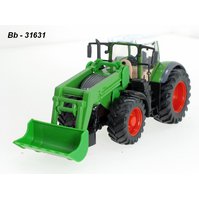 Bburago 1:?? Fendt 1050 Vario with front loader (řada 10 cm), code 31631, setrvačník