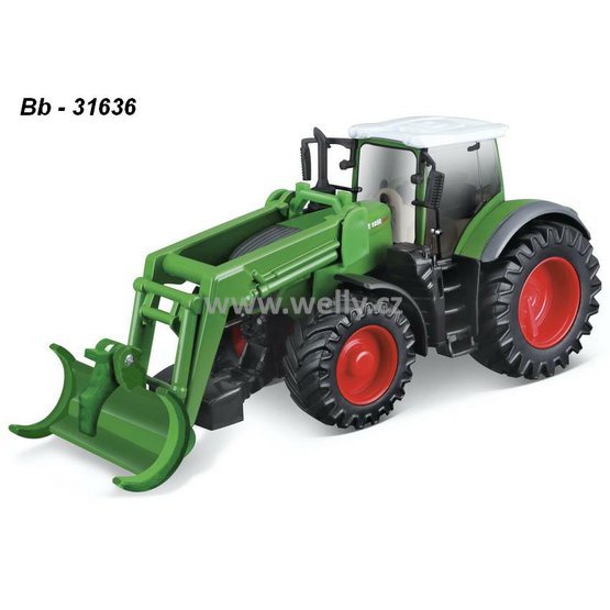 Bburago 1:? Fendt 1050 Vario with Logging Grab, code 31636, setrvačník