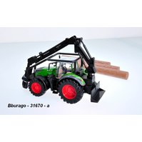 Bburago 1:? Fendt 1050 Vario Forestly Tractor, code 31670, setrvačník