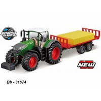 Bburago 1:? Fendt 1050 with Bale Trailer, code 31674 setrvačník