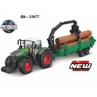 Bburago 1:? Fendt 1050 Vario with Tree Forwarder, code 31677 setrvačník