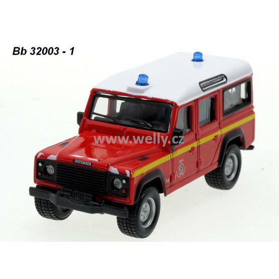 Bburago 1:50 Land Rover Defender (red) - code Bburago 32003