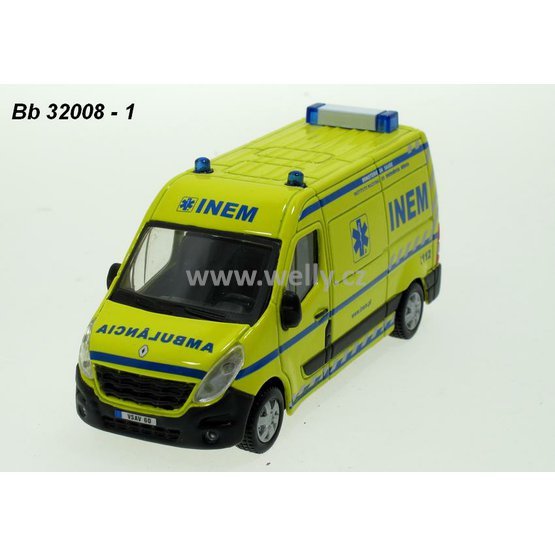 Bburago 1:50 Renault Master (Inem) - code Bburago 32008