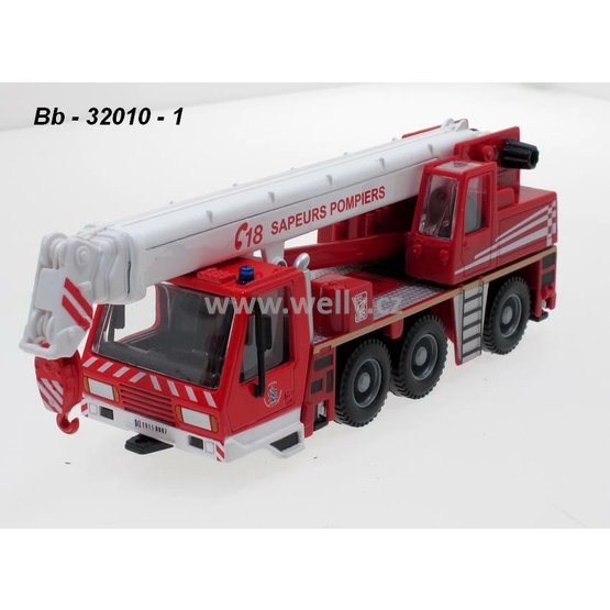 Bburago 1:50 Crane (Sapeurs Pompiers) - code Bburago 32010
