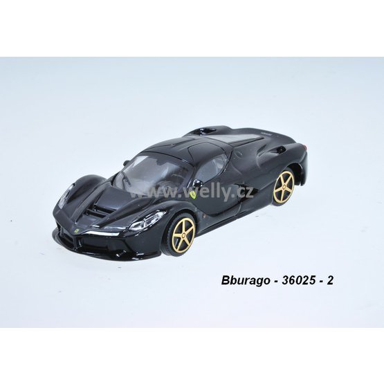 Bburago 1:43 Ferrari LaFerrari (black) - code Bburago 36100, modely aut