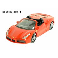 Bburago 1:43 Ferrari 488 Spider (red) - code Bburago 36100, modely aut