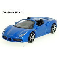Bburago 1:43 Ferrari 488 Spider (blue) - code Bburago 36100, modely aut