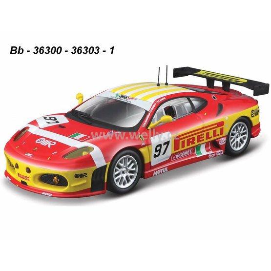 Bburago 1:43 Ferrari F430 GT2 2008 No.97 (red) - code Bburago 36303 modely aut